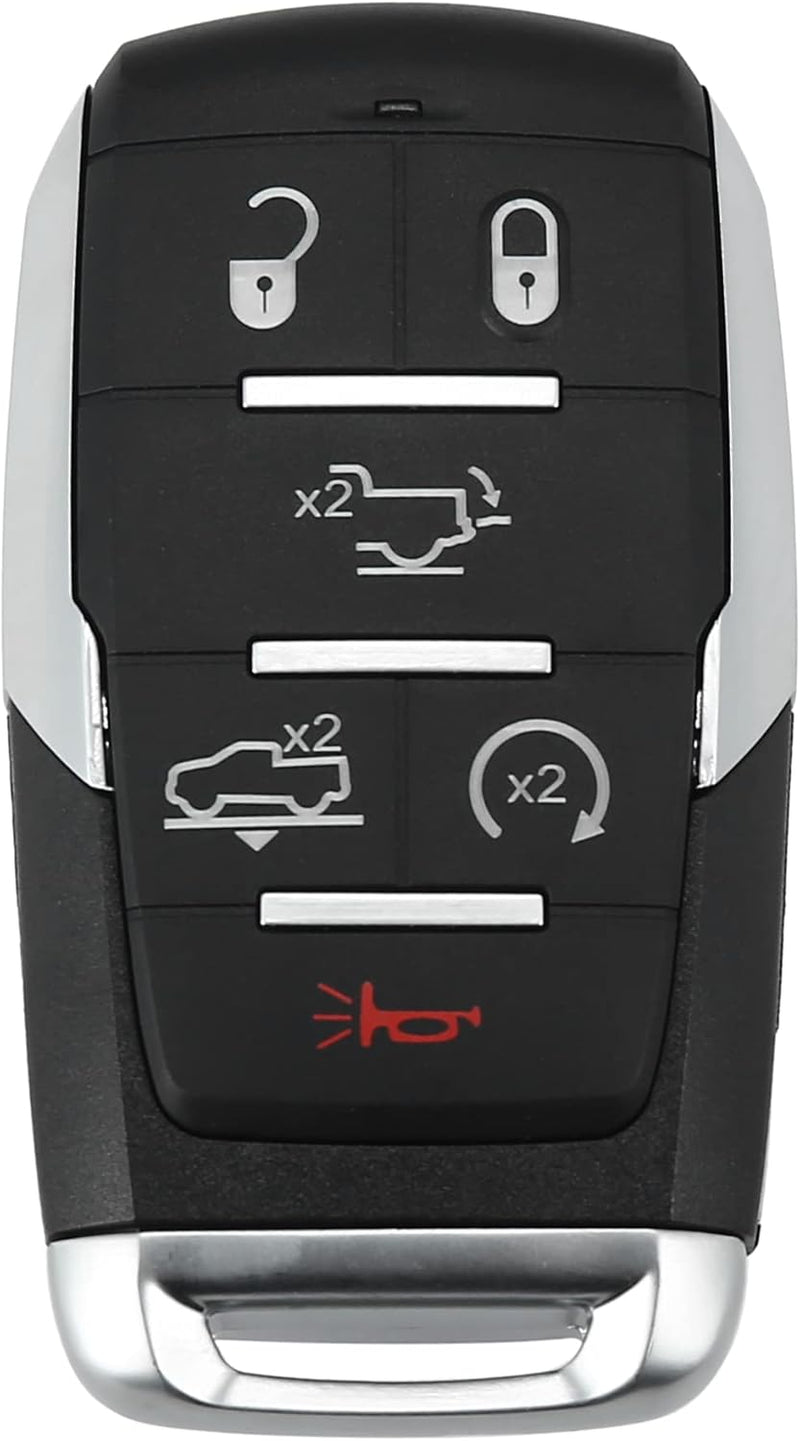 FOR RAM 1500 LIMITED 2019 2020 2021 Smart Key Remote Fob 6Buttons OHT-4882056 4A SKU: KR-D6RC