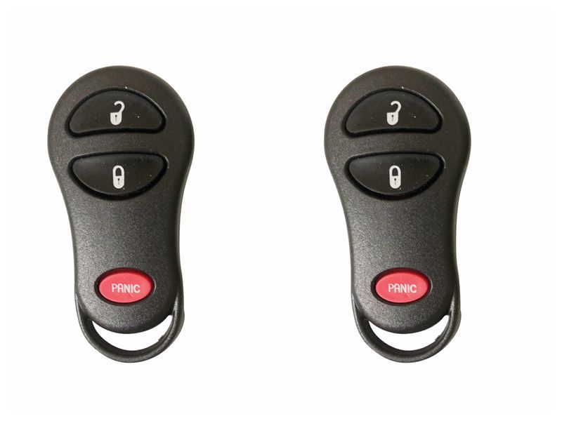 2X3 BTN Entry Remote Key Fob Case Shell For Dodge Ram1500 Dakota Durango Caravan