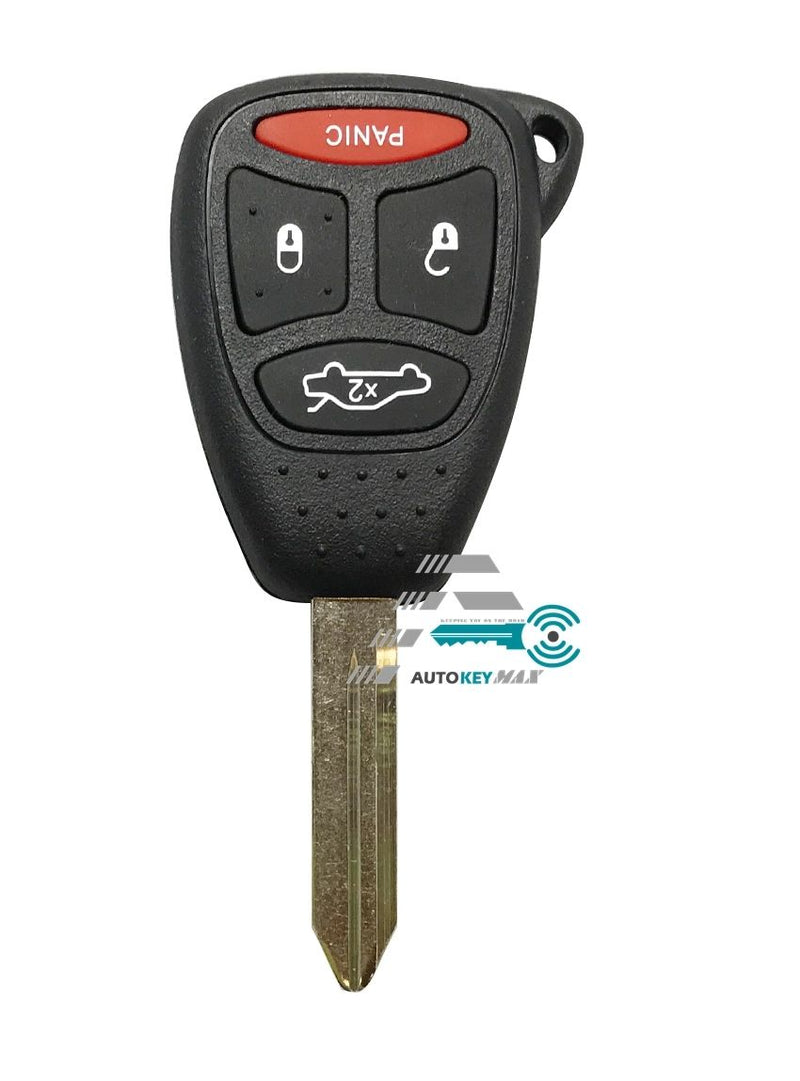 Remote Head Uncut Ignition Transponder Key Keyless Fob Combo For KOBDT04A D4SB 315MHZ