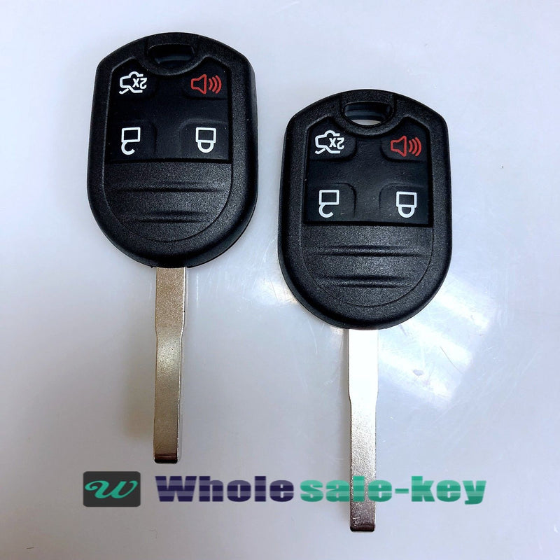 2 For 2011-2016 FORD FIESTA 4B KEYLESS REMOTE HEAD KEY FOB 164-R7976 5922964 F4SD 315MHZ