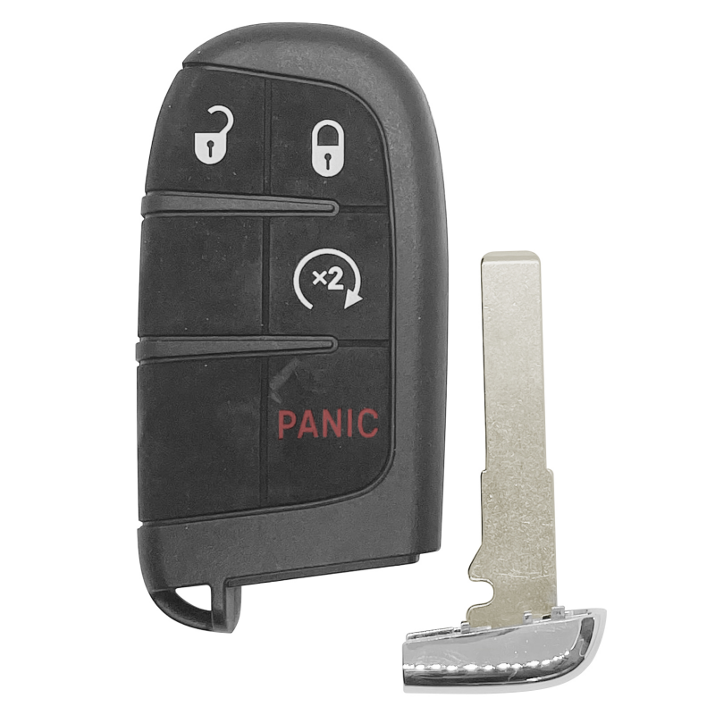 for 2017 - 2021 Jeep Renegade Remote Key Fob M3N-40821302 4A Chip SKU: KR-D4RN 433MHZ