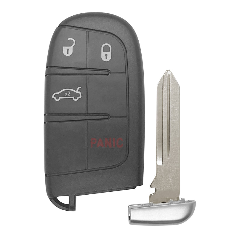 For Dodge Charger Challenger Dart Journey Chrysler 300 Remote Key M3N-40821302 SKU: KR-D4RL 433MHZ
