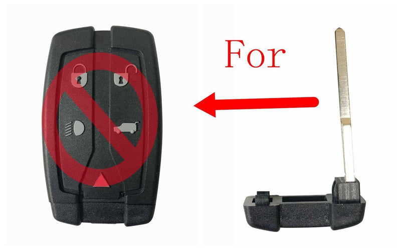 Emergency Smart Key Blade For Land Rover LR-2 NT8-TX9 SKU: CK-G02