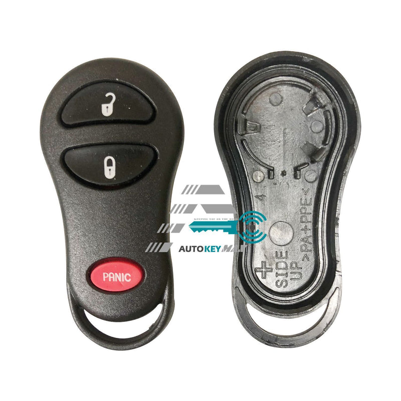 2X3 BTN Entry Remote Key Fob Case Shell For Dodge Ram1500 Dakota Durango Caravan