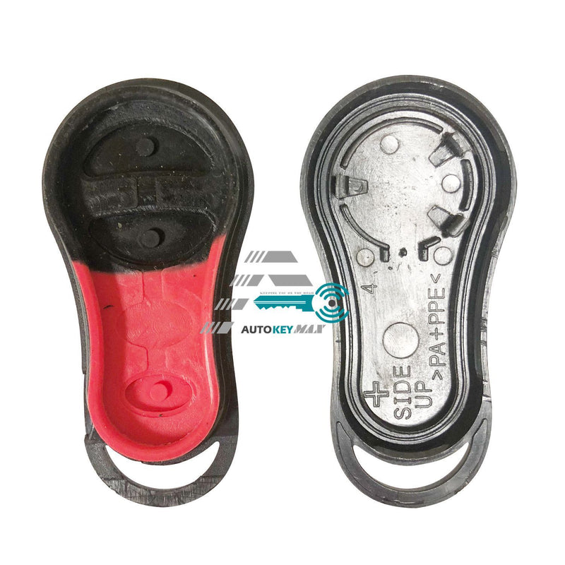 2X3 BTN Entry Remote Key Fob Case Shell For Dodge Ram1500 Dakota Durango Caravan