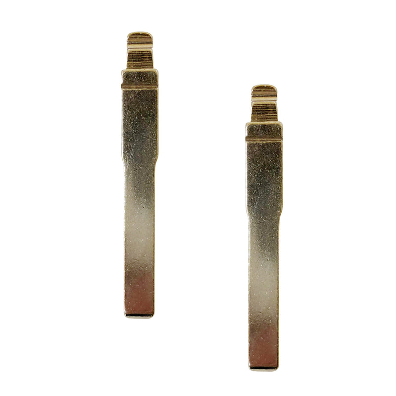 2 REPLACEMENT KEYLESS REMOTE FLIP KEY UNCUT KEY BLADE BLANK FOR FORD N5F-A08TAA