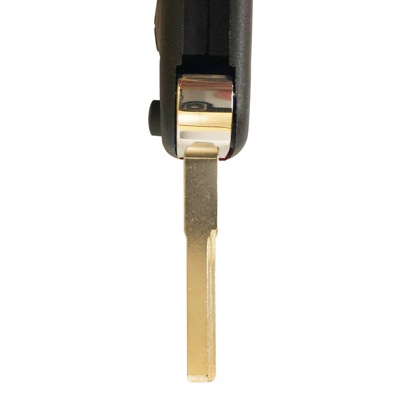 Flip Key Fob Keyless Entry Remote Shell Case For Mercedes Benz KR55 NCZ-MB1K