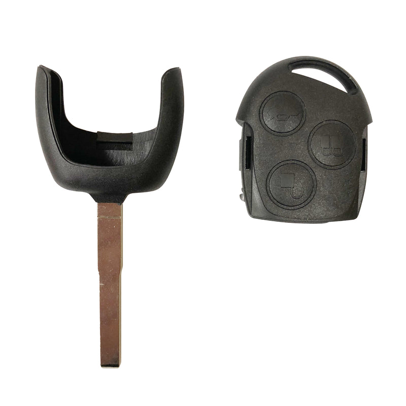 Remote Key Shell for Ford Focus Fiesta Galaxy Mondeo Replacement Case Fob 3 BTN