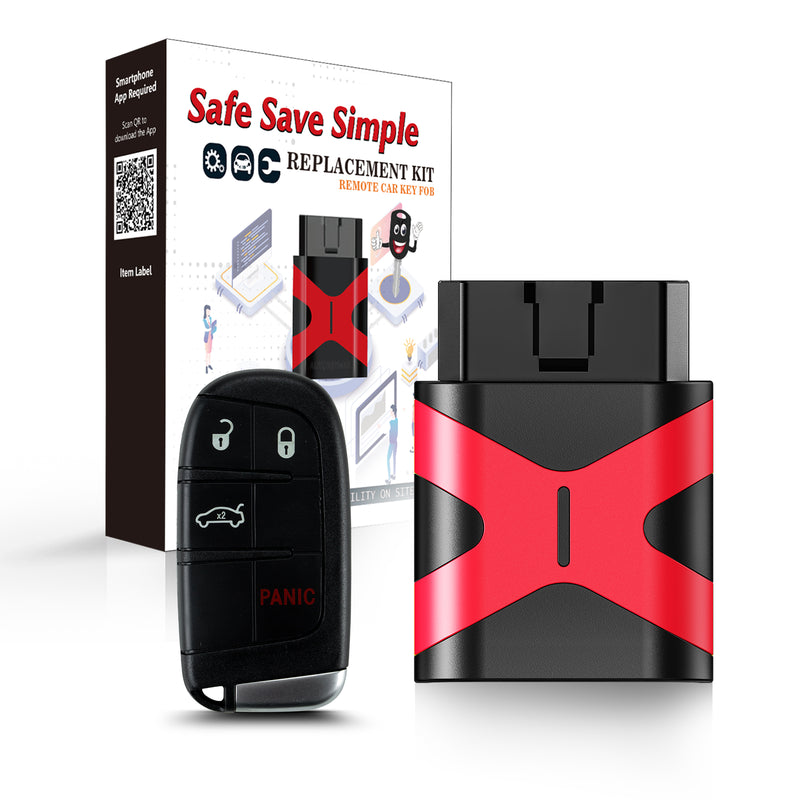 Easy Self Pairing car Key Programmer Tool Replacement for Dodge Charger 2011-2018 Challenger 2015-2018 Dart 2014-2016 Smart Keyless Remote M3N-40821302 SKU: KPRO+D3RE-D4RF-D4RL-D5RE