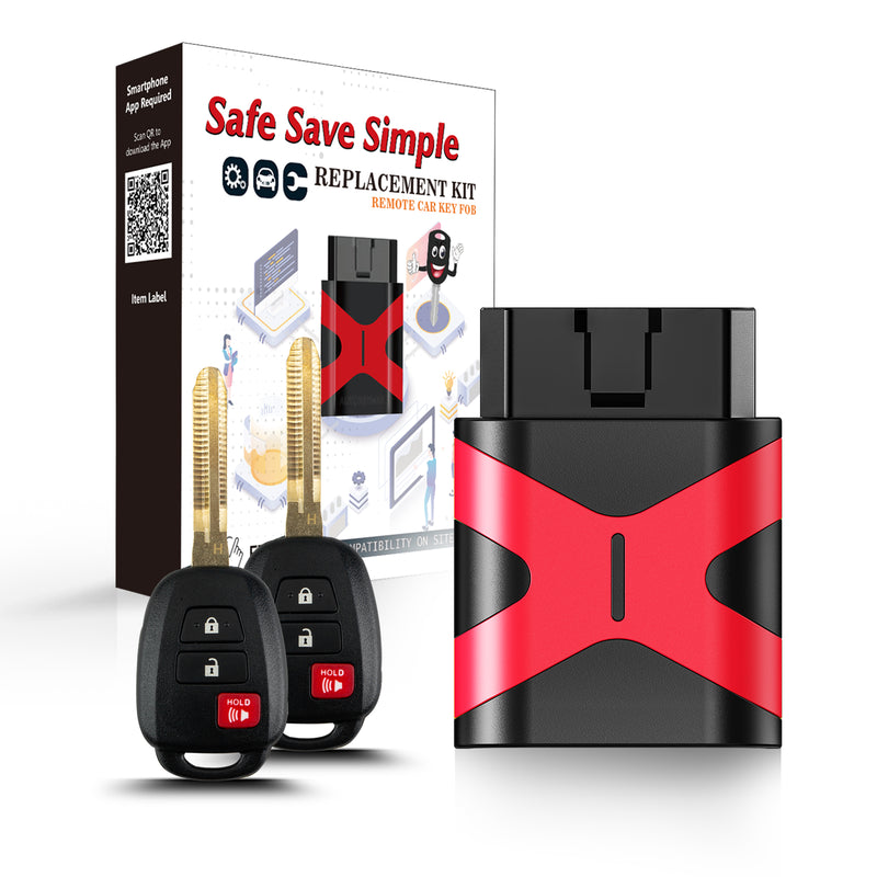 2 DIY Programmer Kit for 2014-2019 Toyota Highlander RAV4,GQ4-52T with H Chip SKU: KPRO+T3SE-T4SG-2