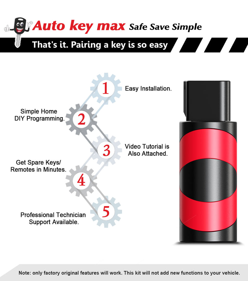 2 DIY Programmer Kit for Toyota Venza Corolla Avalon GQ4-29T SKU: KPRO+T4SD-T4SE-2