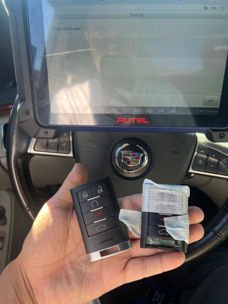 Add a smart key for 2011 cadillac CTS FIX the old remote