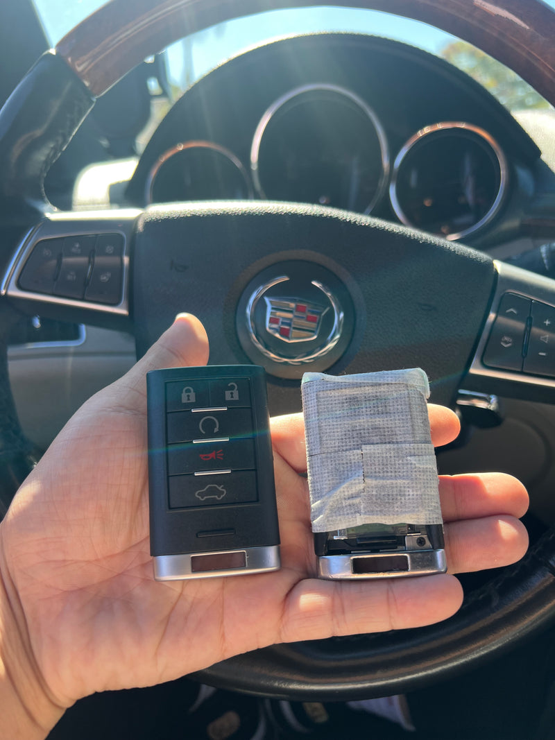 Add a smart key for 2011 cadillac CTS FIX the old remote