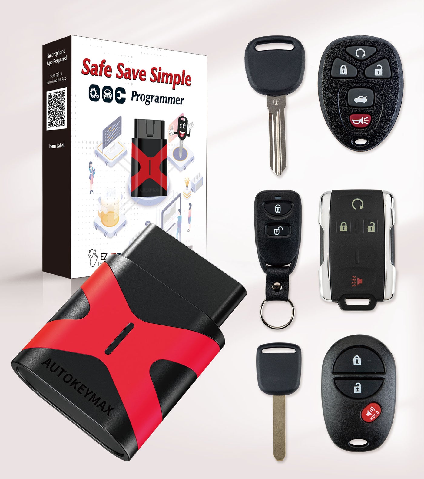 New Keyless Entry Key Fob Remote Case Only For 2008 Dodge Charger - 4 Buttons, No Circuit Board