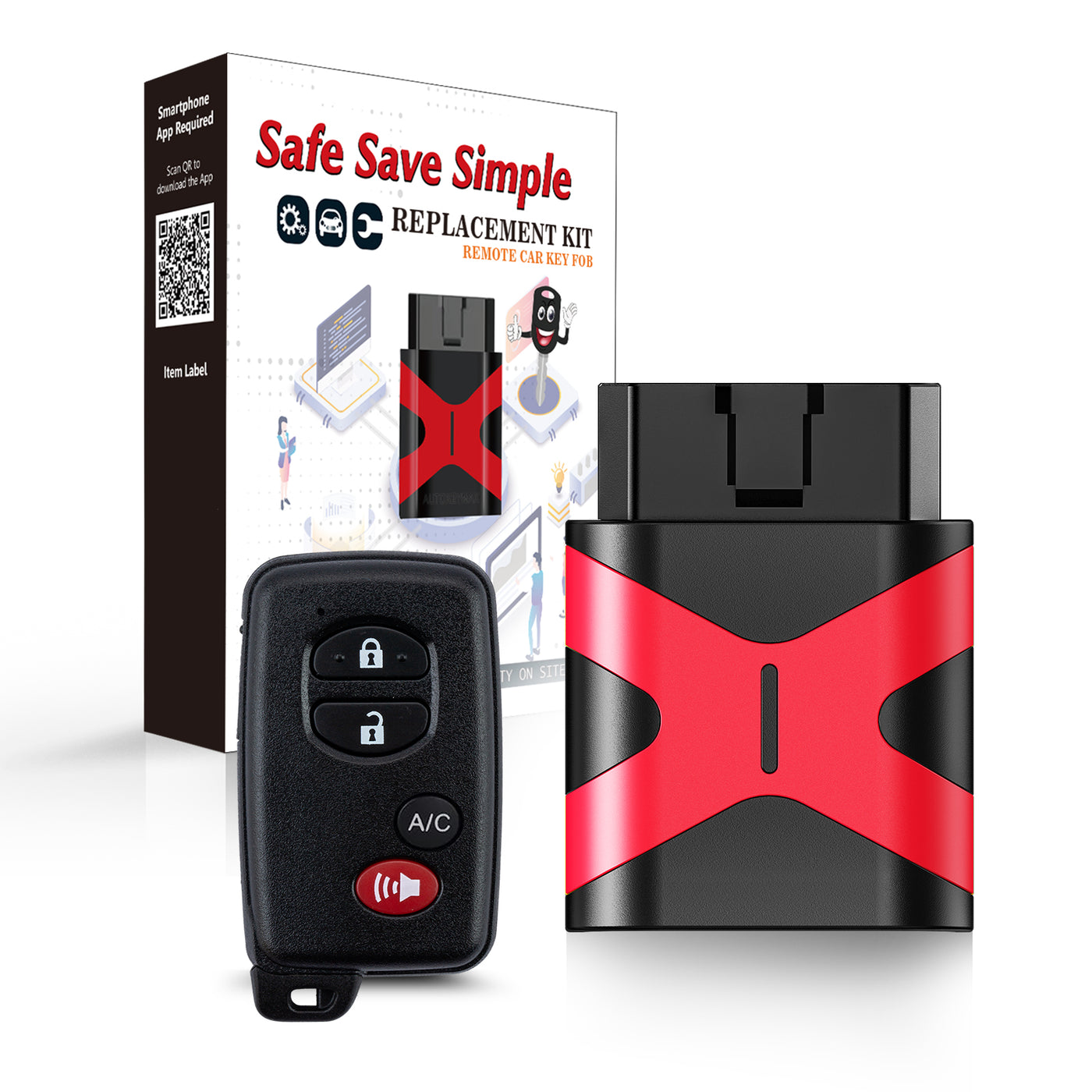 2009-2019 Toyota / 3-Button Smart Key / PN: 89904-35010 / HYQ14ACX-5290 (OEM Refurb) for Sale | UHS Hardware 2009-2019 Toyota / 3-Button Smart Key / PN: 89904-35010 / HYQ14ACX-5290 (OEM Refurb) for Sale | UHS Hardware