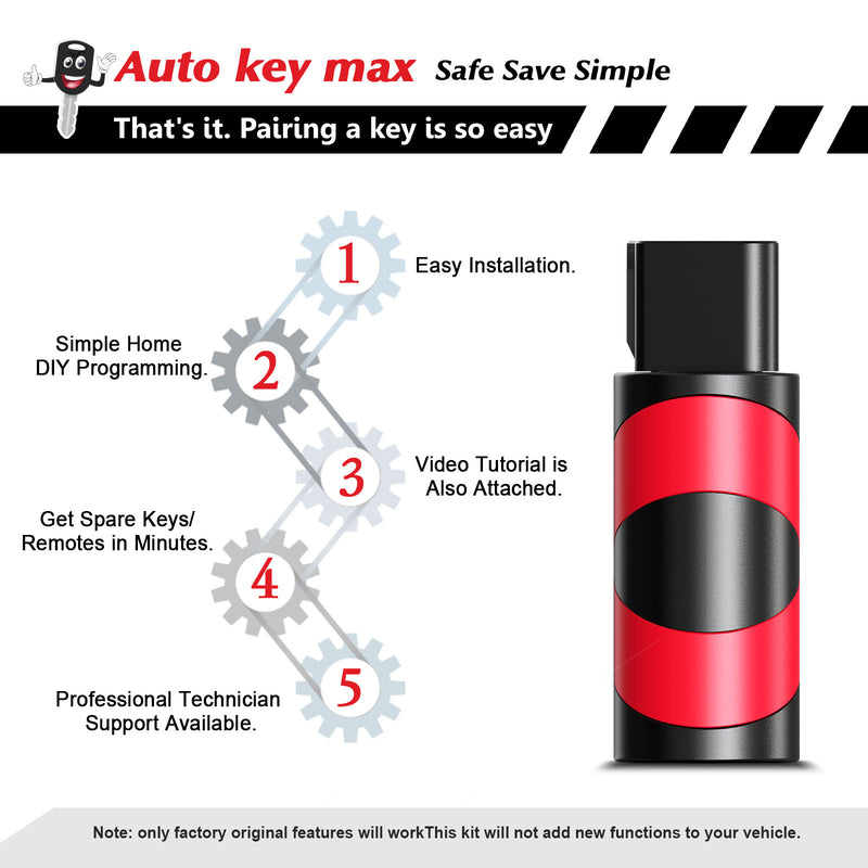 DIY Programmer Kit for Chevy Cruze Camaro Equinox Impala Malibu Sonic OHT01060512 SKU: KPRO+C3SA-C4SA-C4SC-C5SA-2