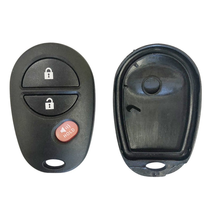 Remote Control key shell case for TOYOTA GQ43VT20T 3 Button SKU: KS-TOYOTA-D04