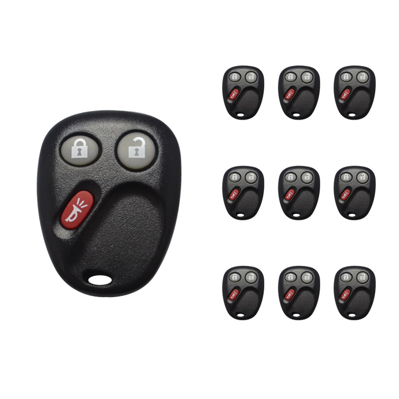 LOT OF 10 Keyless Entry Remote Key Fob for Tahoe Silverado Yukon Sierra LHJ011