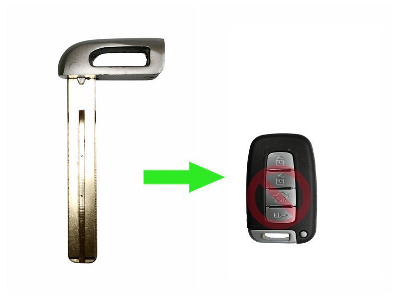 Emergency Key Blade for Hyundai Smart REMTOE SY5HMFNA04 SKU: CK-G05