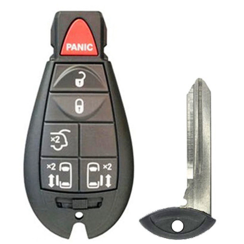 New Uncut Town Country Caravan Replacement Fobik Key Fob Keyless Remote Clicker D6RA 433MHZ