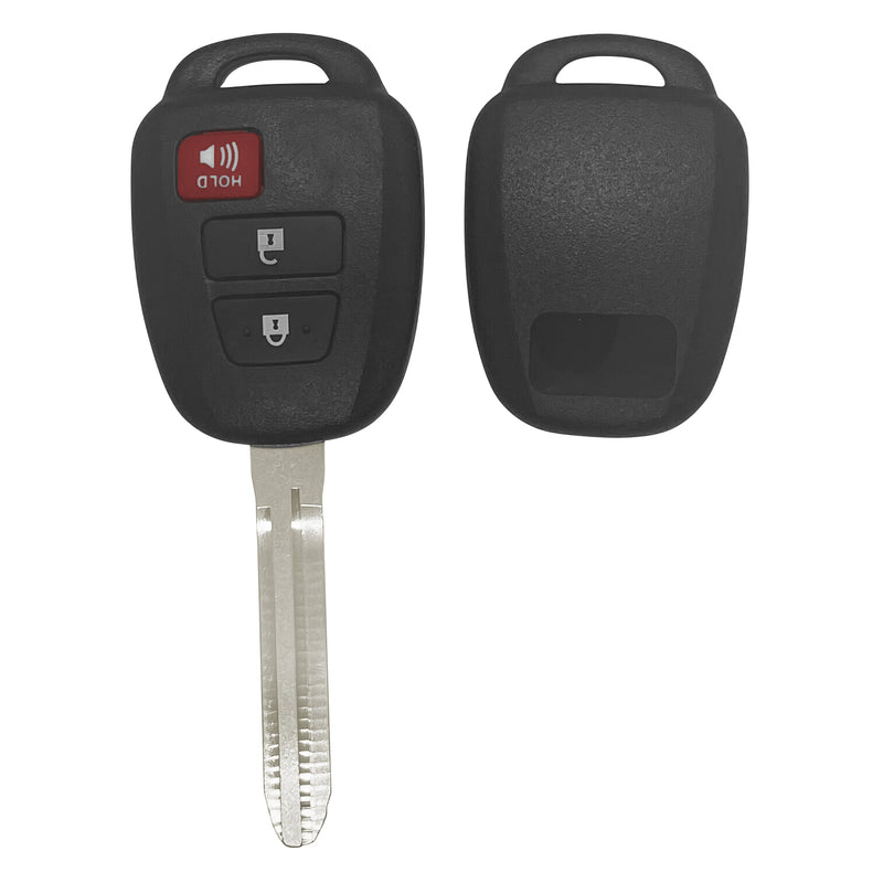 case/shell 3 Button Toyota HYQ12BEL Keyless Remote Control SKU: KS-TOYOTA-B01