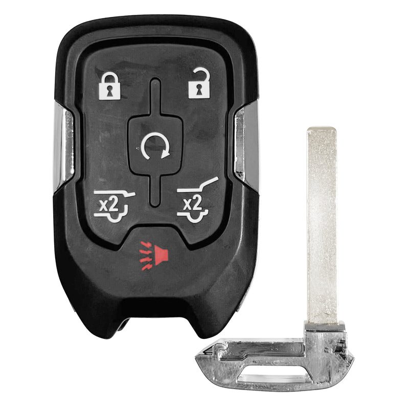 For 2015- 2020 Chevrolet Suburban Tahoe 6 Button Smart Key HYQ1EA SKU: KR-C6RD