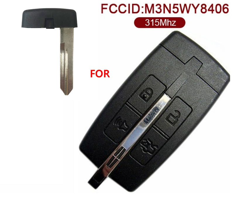 Smart Key Emergency Blade For Ford Lincoln M3N5WY8406 SKU: CK-F10