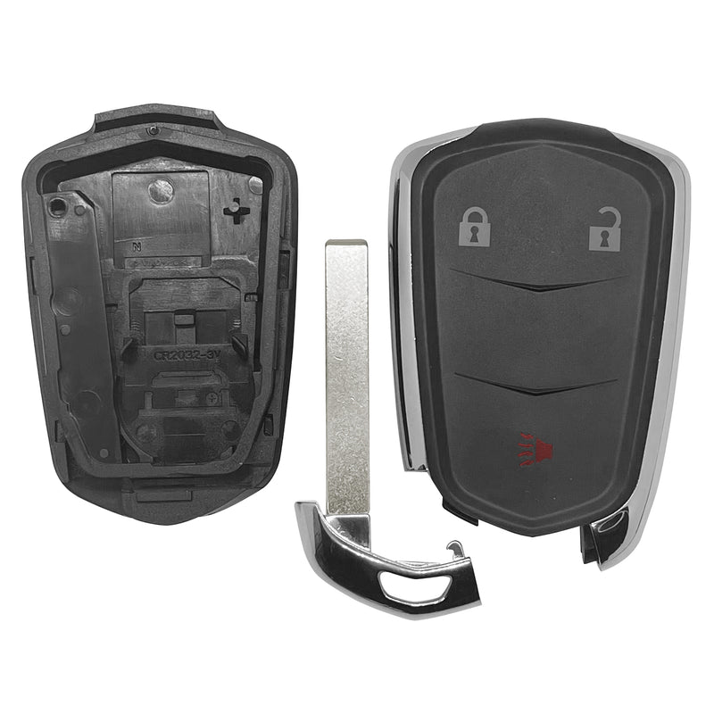 for 2015 2016 Cadillac SRX Remote Key Shell Case Fob 3 Button HYQ2AB SKU: KS-CADILLAC-A08