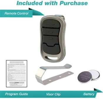 For Garage Door Remote for Genie Intellicode 3-Button SKU: GA-A02