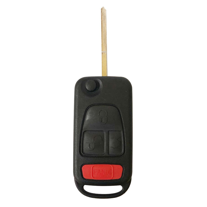 Flip Key Fob Keyless Entry Remote Shell Case For Mercedes Benz KR55 NCZ-MBK SKU: KS-BENZ-A04
