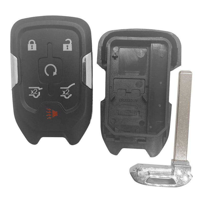 Remote smart key fob case 6button for Chevrolet Suburban Tahoe GMC Yukon XL 2015 SKU: KS-CHEVY-A06