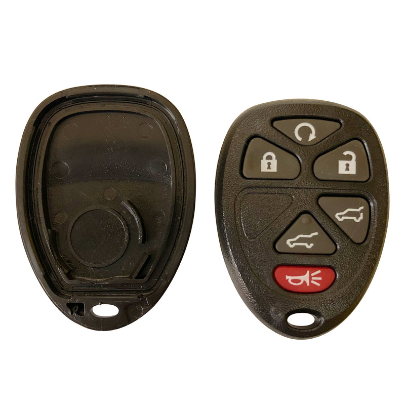 Remote Start Key Fob Shell Pad Case 6b for 2007-2014 Cadillac Escalade ESV EXT