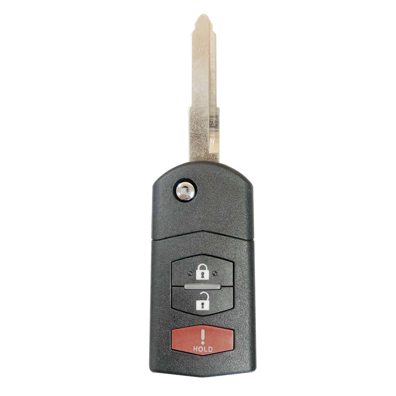 Brand New Car Key Fob Replacement for Mazda 2 5 CX-7 CX-9 BGBX1T478SKE125-01 SKU: KR-M3SA 315MHZ