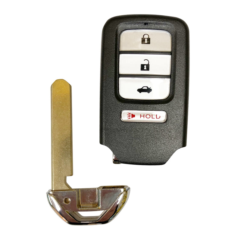2 Replacement Remote Key Fob Shell Case for Honda Accord Civic CRV CRZ HRV Pilot