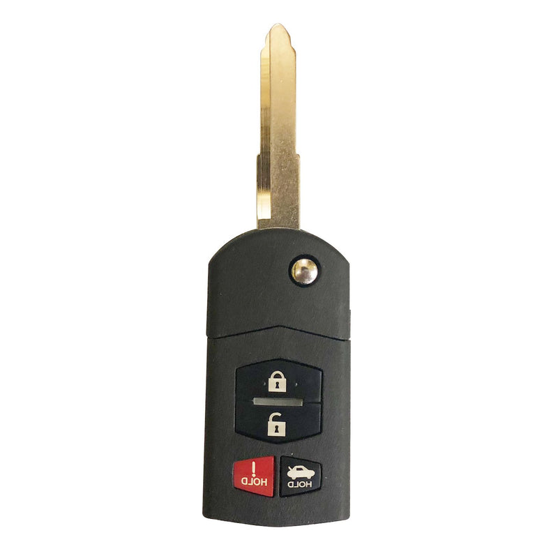 For 2005-2008 Mazda 6 Sedan RX-8 Keyless Entry Flip Remote KPU41788 SKU: KR-M4SC 313.8MHZ