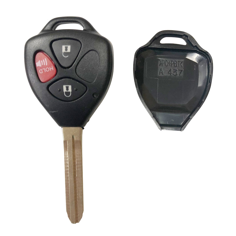 3 BTN Replacement keyless remote shell case for Toyota Matrix RAV4 Yaris SKU: KS-TOYOTA-A01