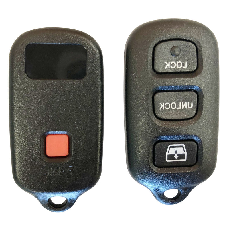 Keyless Entry Remote Shell Case Key FOB For Toyota 4 Buttons Pad SKU: KS-TOYOTA-C01