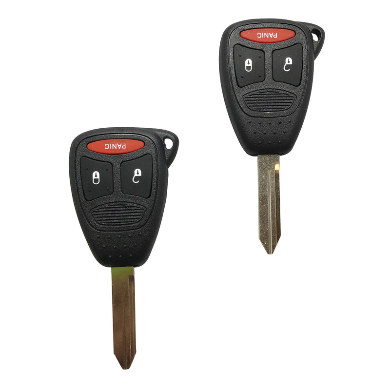 2 Replacement for Dodge 2004-13 Durango Remote Key Fob KOBDT04A