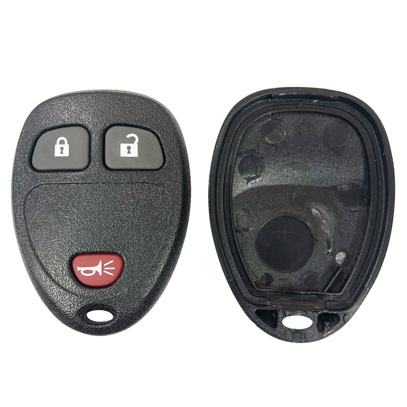 keyless remote key shell case pad repair for GM KOBGT04A SKU; KS-GM-A15