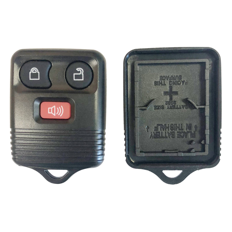 for Ford Keyless Alarm Remote Shell Pad Key Fob Case 3 Button SKU: KS-FORD-A01