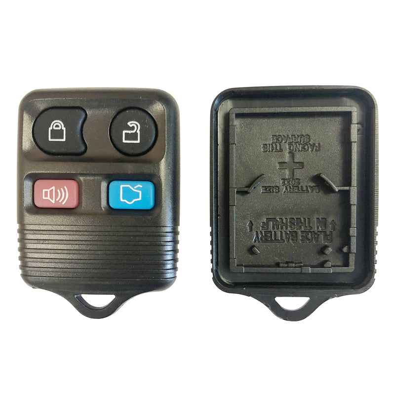 For Ford Remote Shell Pad Button Keyless Key FOB Case 4 Button SKU: KS-FORD-A02