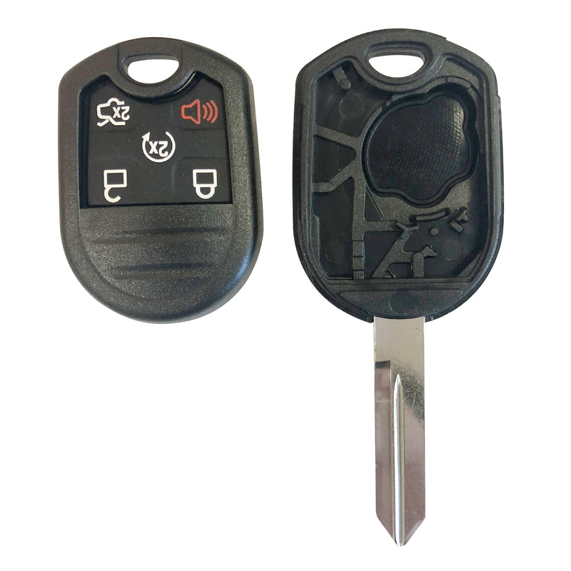 uncut blade key shell case pad For 5 BTN Ford expedition 164-R8000 5 BUTTON SKU: KS-FORD-B01