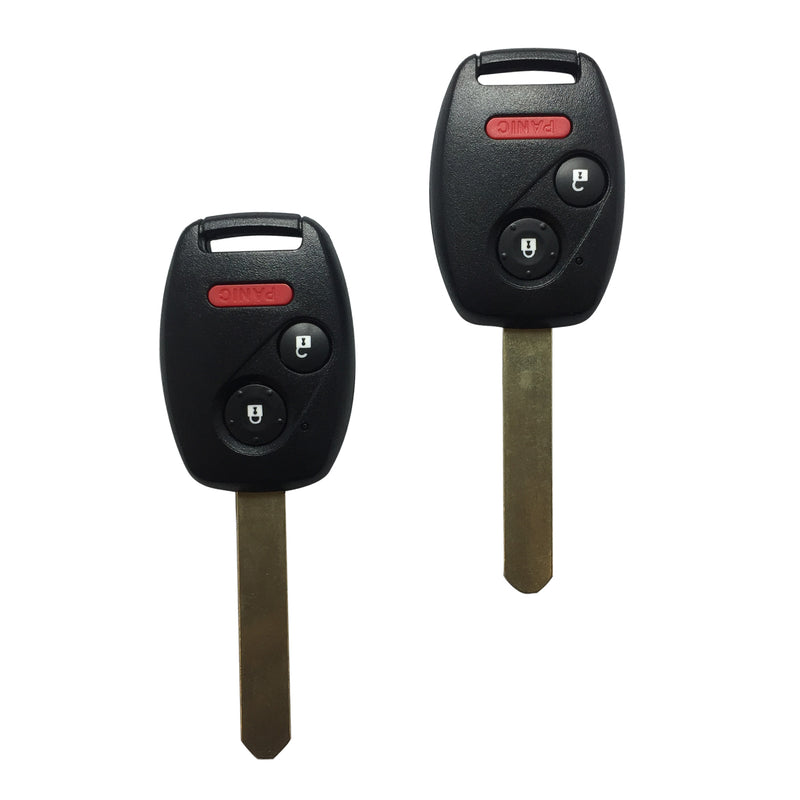 2 Replacement for 2006 2007 2008 2009 2010 2011 Honda Civic Remote Car Key Fob H3SB 313.8MHZ