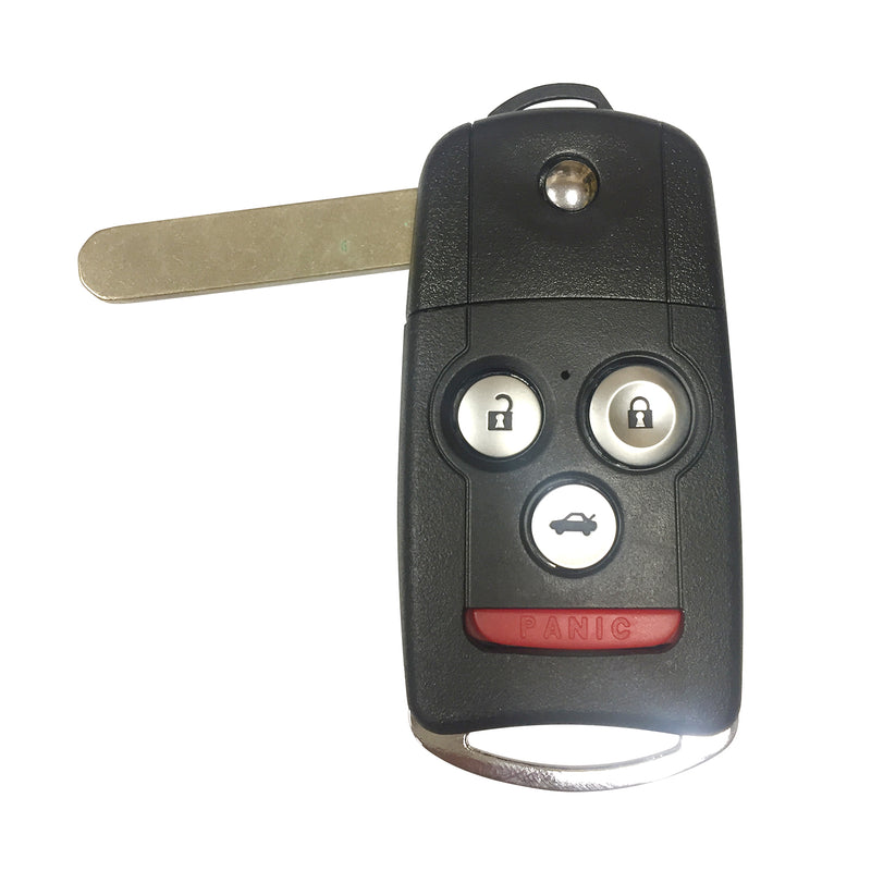 One New Replacement Keyless Entry Remote Flip Car Key Fob Shell Case for Acura