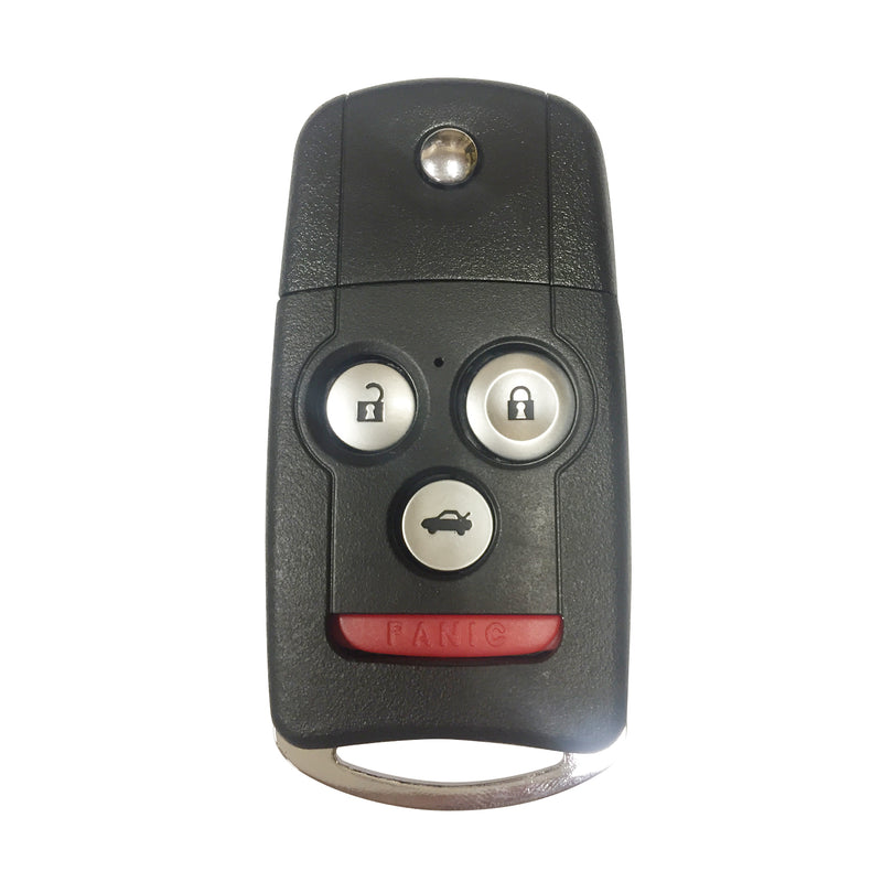 One New Replacement Keyless Entry Remote Flip Car Key Fob Shell Case for Acura