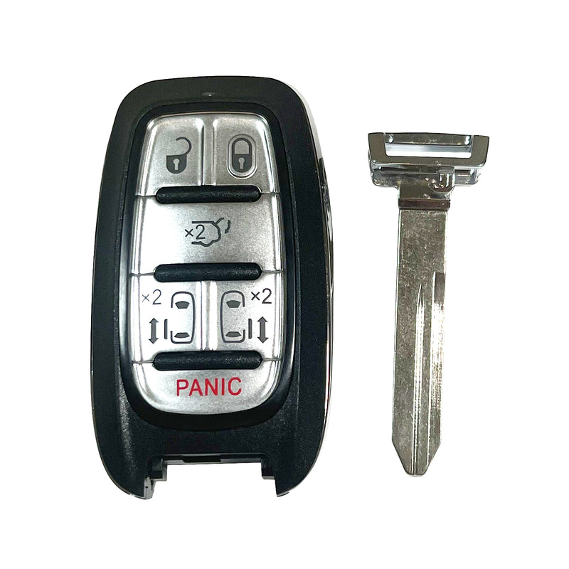 Replacement for 6 Button Proximity Smart Key 2017-2022 Chrysler Pacifica M3N-97395900 SKU: KR-G6RD