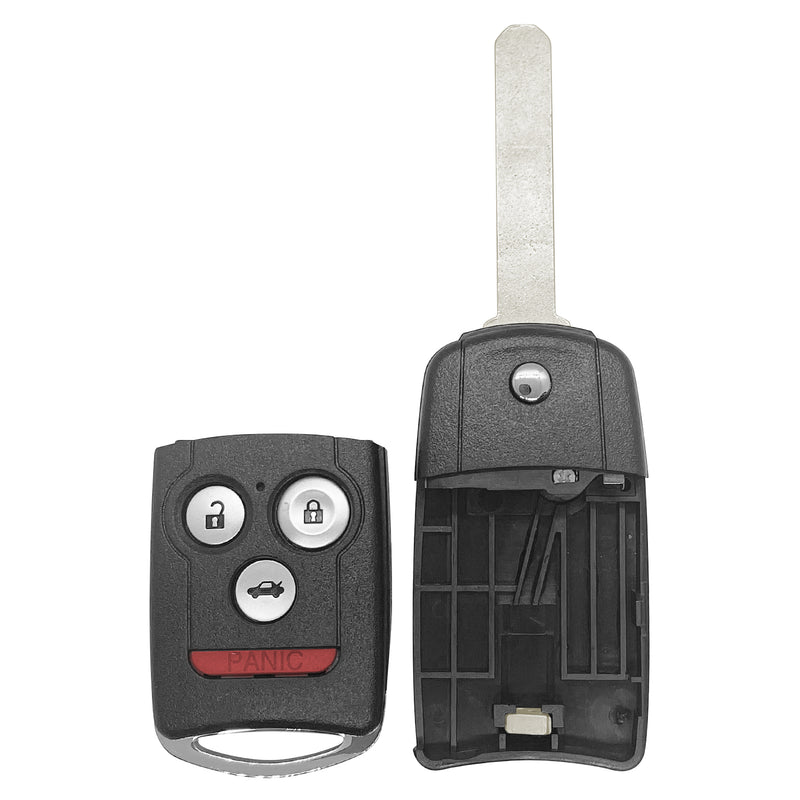 Remote Flip Key Shell Case for Acura MLBHLIK-1T, N5F0602A1A, OUCG8D-439H-A SKU: KS-ACURA-A01