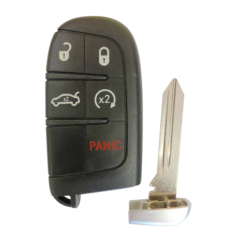 For 2014-2018 DODGE 2014 - 2021 Jeep Grand Cherokee 5 BUTTON M3N-40821302 433MHZ SKU: KR-D5RE