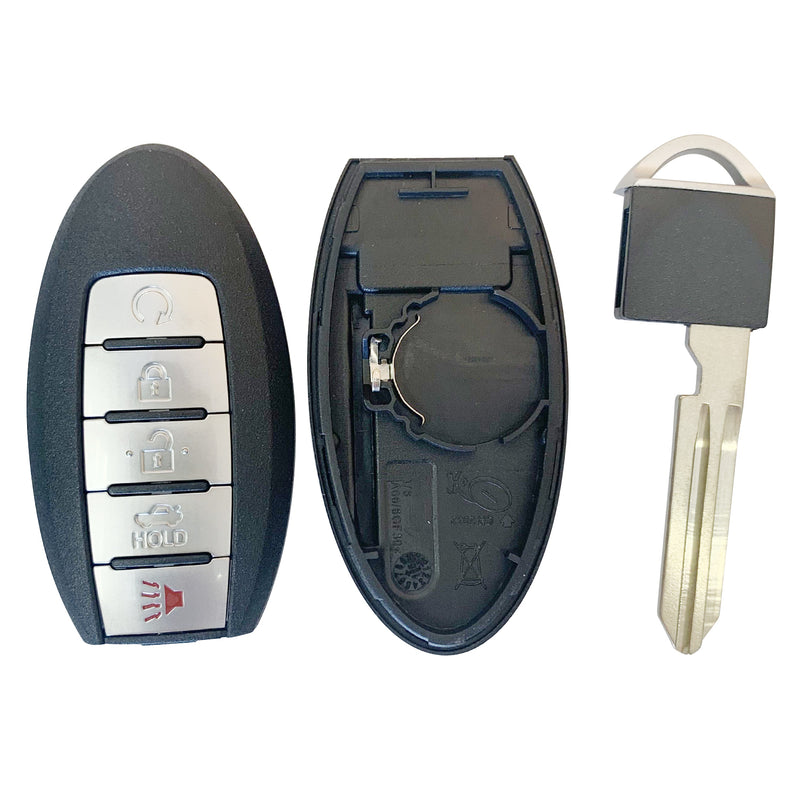 Smart Prox Remote Key Shell Case 5 Button Housing For Nissan KR5S180144014 SKU: KS-NISSAN-B05