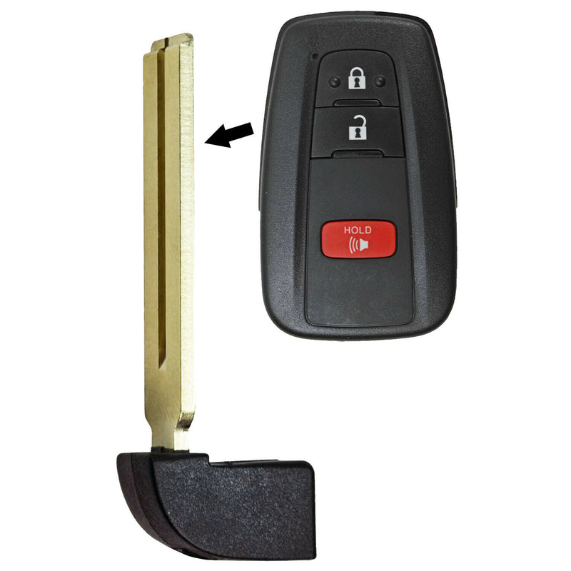 Emergency Key Insert for 2016 2017 Toyota Prius  HYQ14FBC SKU: CK-T13